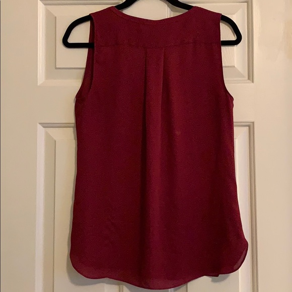 LOFT Camisole, Raspberry Color, Size Small. - Picture 2 of 5